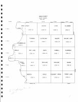 Index Map, Brule County 1986